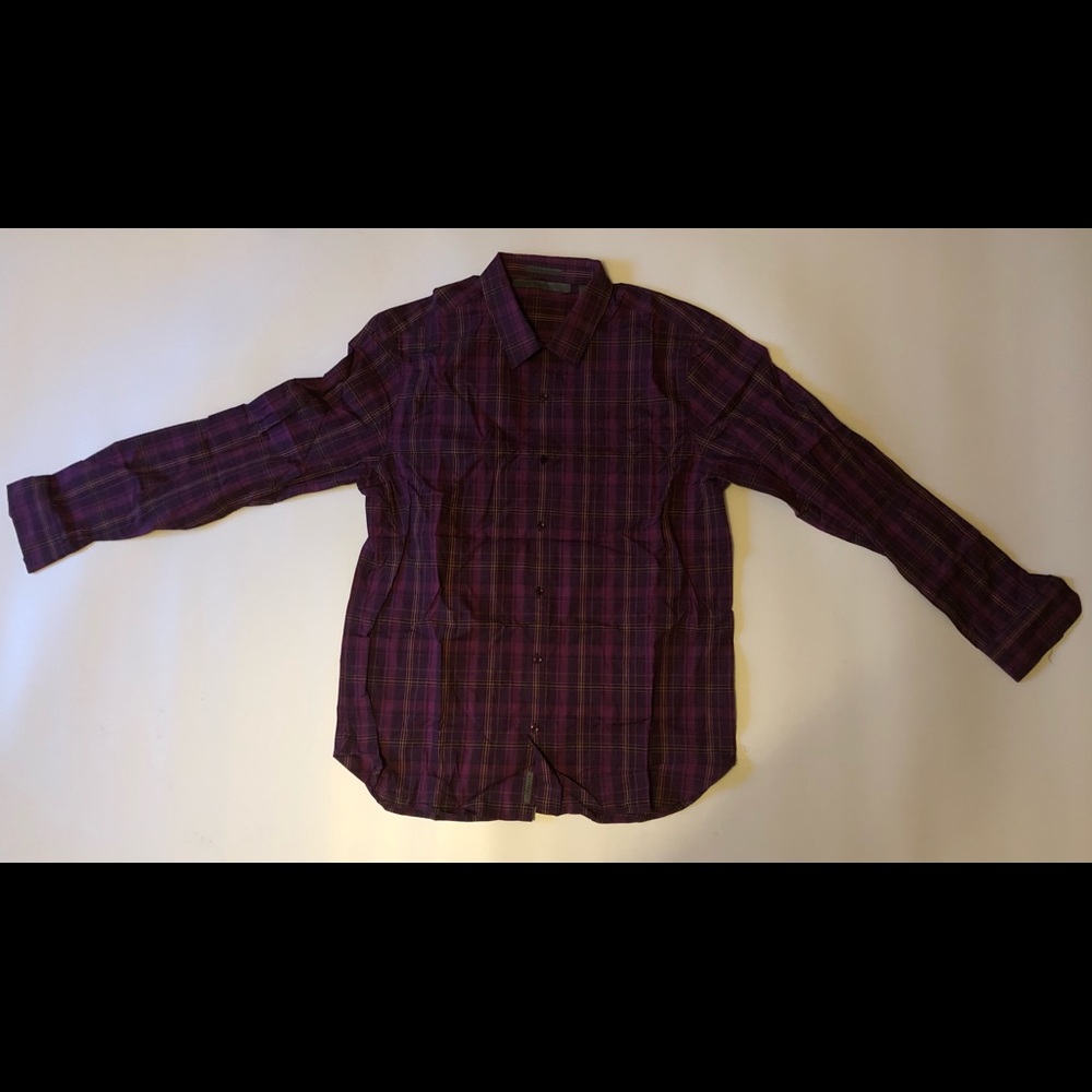 Sean John Tailored Fit Button Up Long Sleeve Shirt - image 1